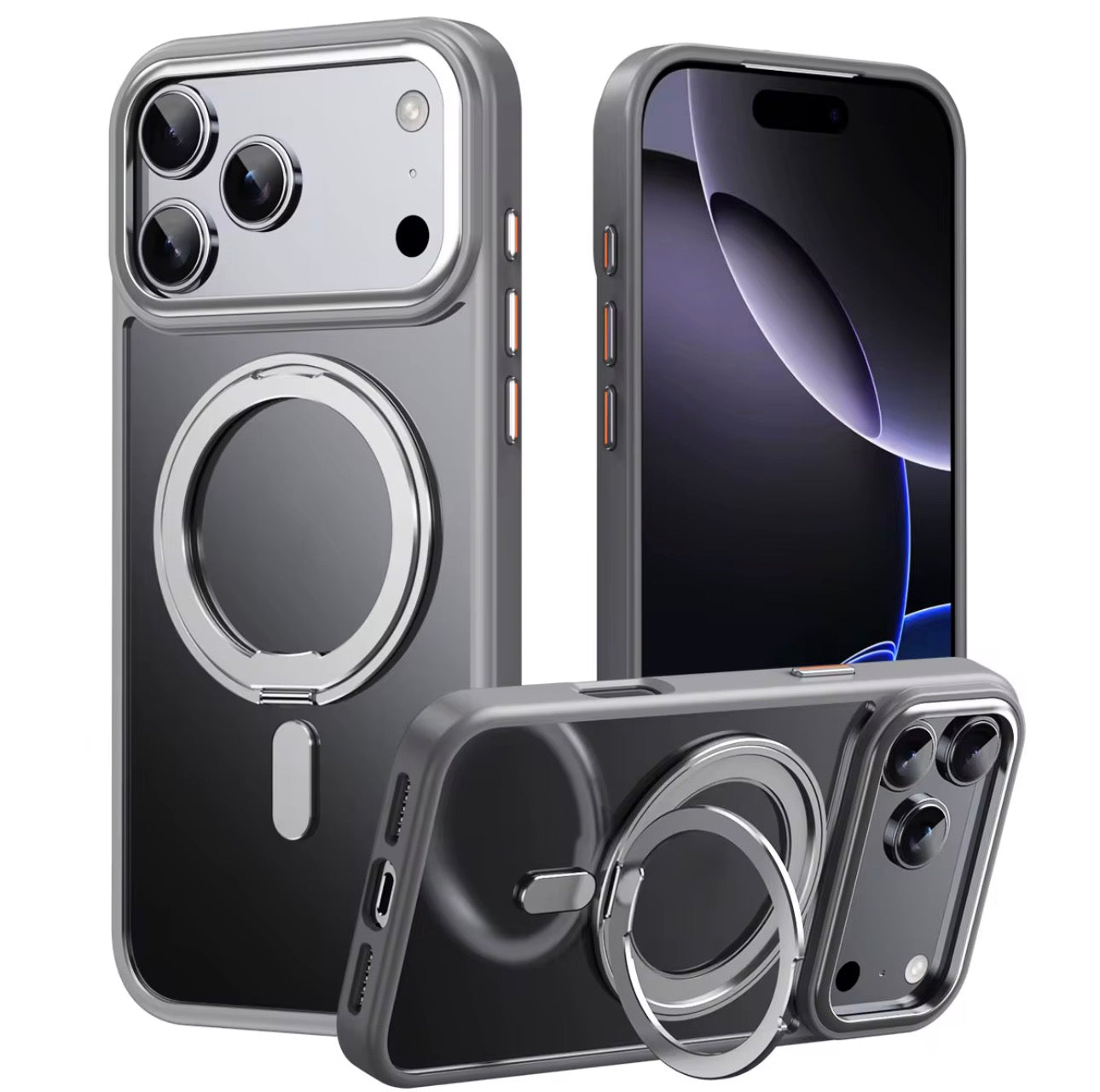 Matte Translucent Magnetic Case