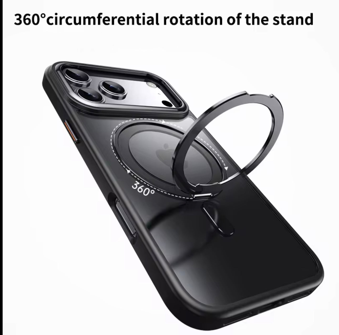 Matte Translucent Magnetic Case