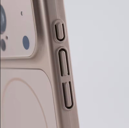 Matte Magnetic Glass Back Panel (transform any iPhone into a 17)