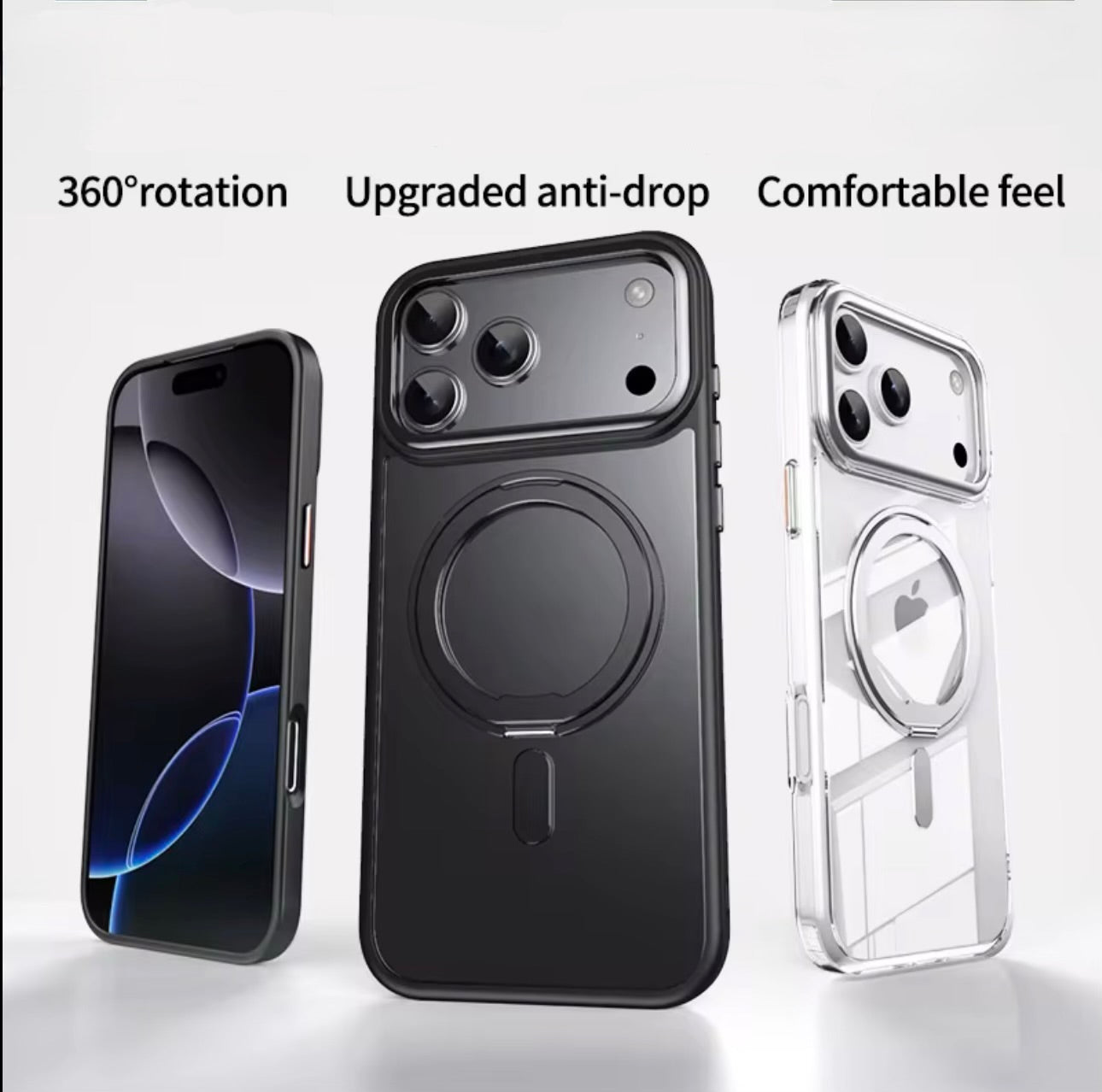 Matte Translucent Magnetic Case